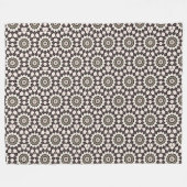 Coffee Star Fleecedecke (Vorderseite (Horizontal))