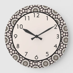 Coffee Star Große Wanduhr