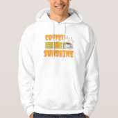 Coffee & Sunshine – Positive Morning  Hoodie (Vorderseite)