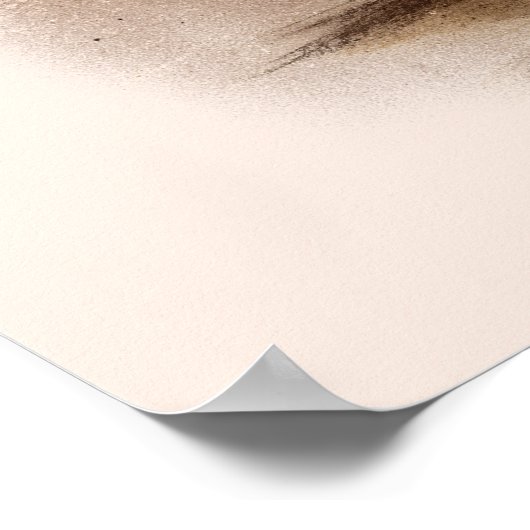 Coffee Superman Poster (Ecke)