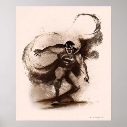 Coffee Superman Poster (Vorne)