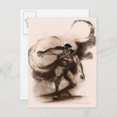 Coffee Superman Postkarte (Vorne/Hinten)