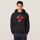 Coffee Synthwave 80s Retrowave Aesthetic 1 Hoodie (Vorne ganz)