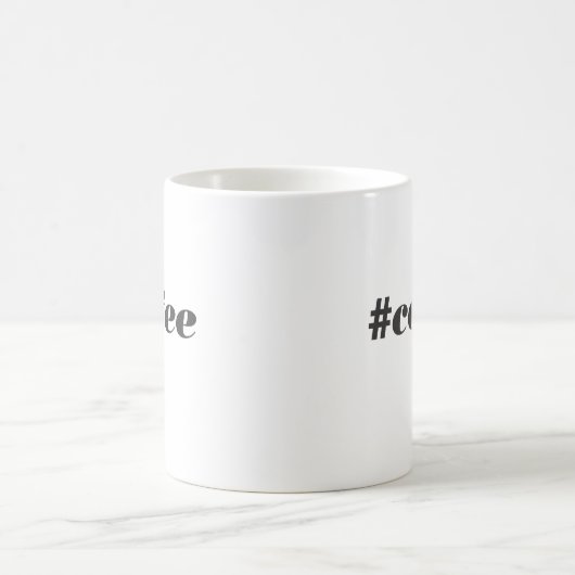 #coffee Tasse (Mittel)