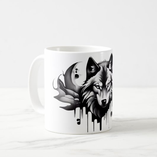 Coffee Tasse Collection Tattoo Style Designs (Vorderseite Links)