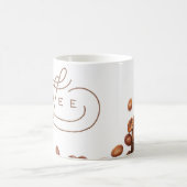 "Coffee Tasse: Comfort in a Cup" Kaffeetasse (Mittel)