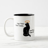 Coffee Tasse Design Hunde denken, dass sie menschl (Links)