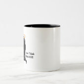 Coffee Tasse Design Hunde denken, dass sie menschl (Mittel)