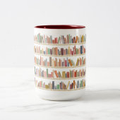 Coffee Tasse für Buchliebhaber (Mittel)