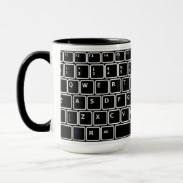 Coffee-Tasse für die PC-Tastatur Tasse