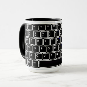 Coffee-Tasse für die PC-Tastatur Tasse