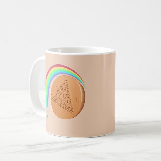 Coffee Tasse Game Dalgona Triangle Melisse Regenbo (Vorderseite Links)