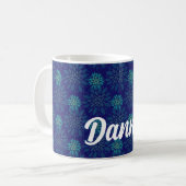 Coffee Tasse im Blumenmuster (Vorderseite Links)