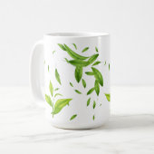 Coffee Tasse im Blumenmuster (Vorderseite Links)