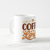 Coffee Tasse im Blumenmuster (Vorderseite Links)