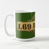 Coffee Tasse "L69 Designlogo" (Links)