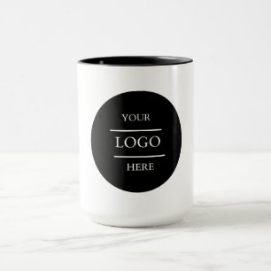 Coffee-Tasse mit dem Logo "Custom Black Business" Tasse
