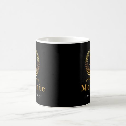 Coffee-Tasse mit dem Logo "Custom Business" Kaffeetasse (Mittel)