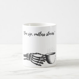 "Coffee Tasse: Sip and Smile" Kaffeetasse