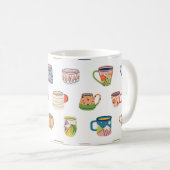 "Coffee Tasse: Sipping in Style" Kaffeetasse (VorderseiteRechts)