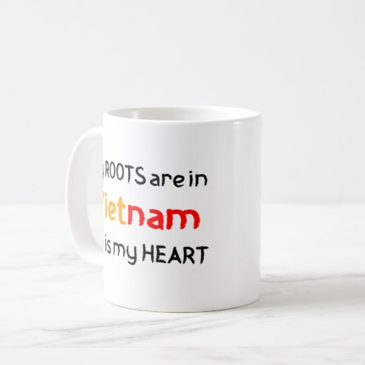 Coffee Tasse vietnam (Vorderseite Links)