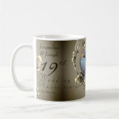 Coffee Tasse zum 8. Hochzeitstag (Links)