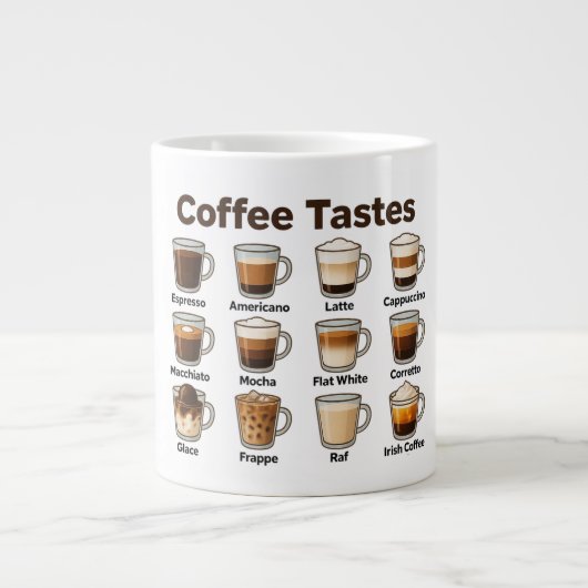 Coffee taste Specialty Mug Jumbo-Tasse (Vorderseite)