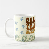 "COFFEE TEACH REPEAT" "ASPIRE to Inspire" Kaffeetasse (Links)