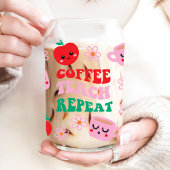 Coffee Teach Repeat Lehrer Apfel Dosenglas