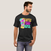 Coffee Teach Repeat Retro Lehrer Kaffee Lehr Kaffe T-Shirt (Vorne ganz)