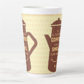 Coffee, The Fuel of Life Milchtasse (Vorderseite)