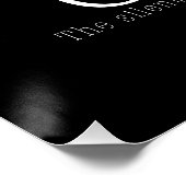 Coffee: The silent partner Poster (Ecke)