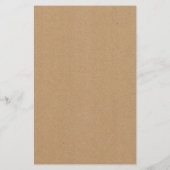 Coffee Themed Dusche Brautparty Game Card Flyer (Hinten)