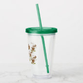 Coffee Themed Tumbler Acryltrinkbecher (Links)