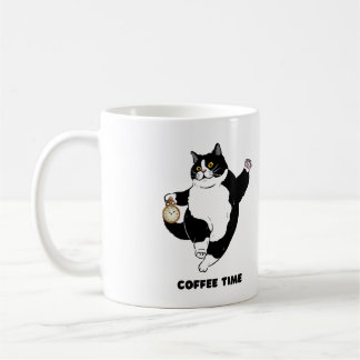 Coffee Time Black Cat Tasse für Introvertierte