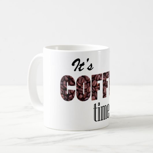 Coffee Time Cup Kaffeetasse (Vorderseite Links)