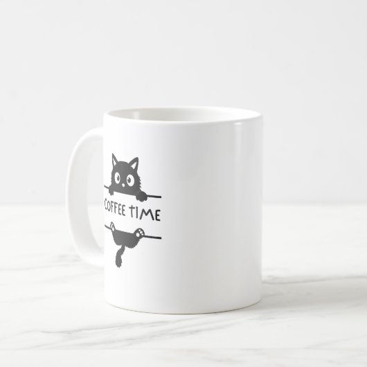 Coffee Time Kaffeetasse (Vorderseite Links)