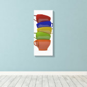 Coffee time leinwanddruck (Insitu (Holzboden))