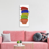 Coffee time leinwanddruck (Insitu (Wohnzimmer))