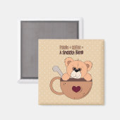 Coffee Time Magnet (Vorderseite/Rückseite)