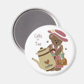 Coffee Time Magnet (Vorderseite/Rückseite)