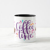 coffee time modern design tasse (Zentrum)