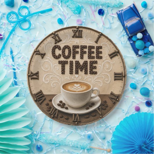 Coffee Time  Pappteller (Party)