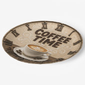 Coffee Time Pappteller (Schrägansicht)