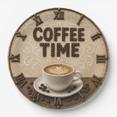 Coffee Time Pappteller (Vorderseite)