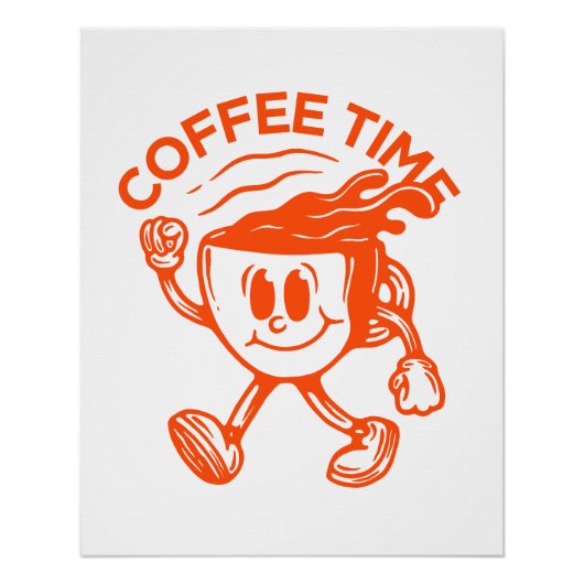 Coffee Time Poster (Vorderseite)
