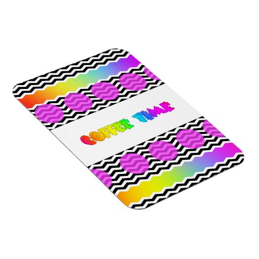 COFFEE TIME Refrigerator  Magnet (Rechte Seite)