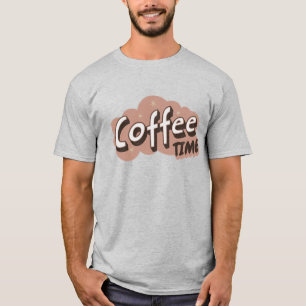 Coffee Time Retro T - Shirt