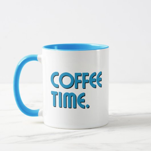 Coffee Time | Simple Minimalist Everyday Coffee Tasse (Links)