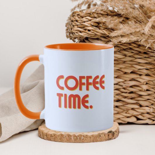 Coffee Time | Simple Minimalist Everyday Coffee Tasse
